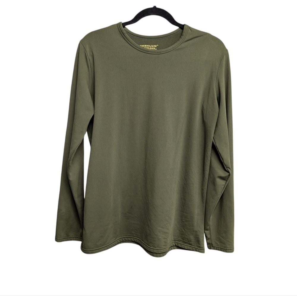 Green Soft Warm Thermal Top XL